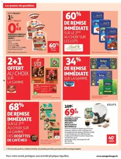 Auchan - Prévisualisation de DOSSETTES DE CAFÉ NEO, 68% DE REMISE IMMÉDIATE SUR LE 2ÈME AU CHOIX SUR LA GAMME DES DOSSETTES DE CAFÉ NEO valide à partir de 15/09/2026 | Page: 46