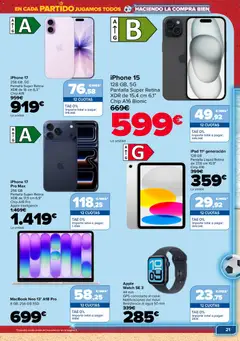 Vista previa Carrefour Electroverano válido desde el 09.06.2026 | Página: 21