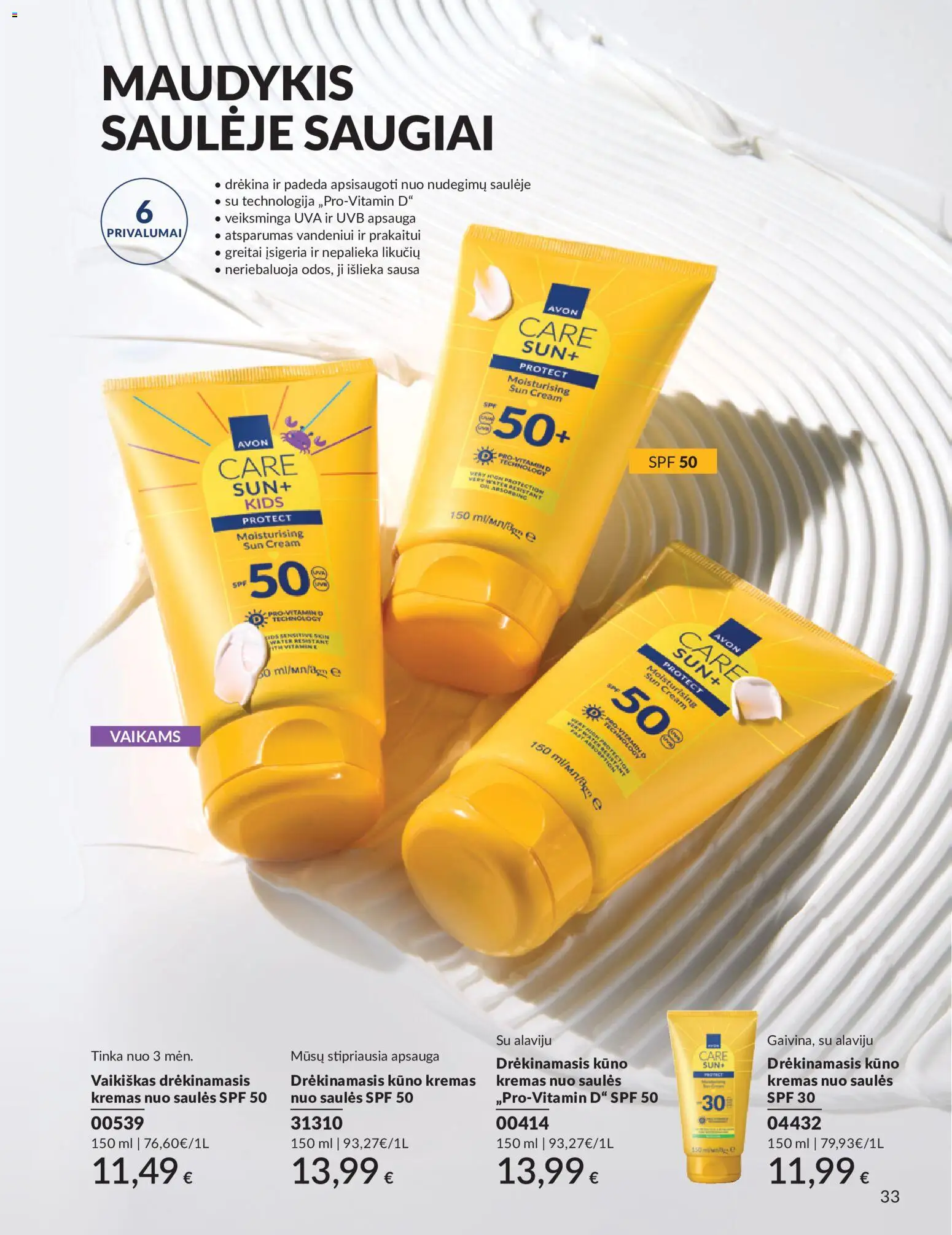 AVON akcijos nuo 01.06.2026 | Puslapis: 33