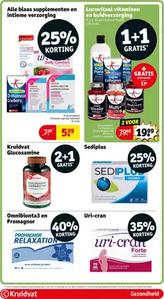 Kruidvat folder week 25 - Voorbeeld van een folder van Kruidvat, geldig van 16.06.2026 | Pagina: 69 | Producten: La, Supplementen, Gel, Kan