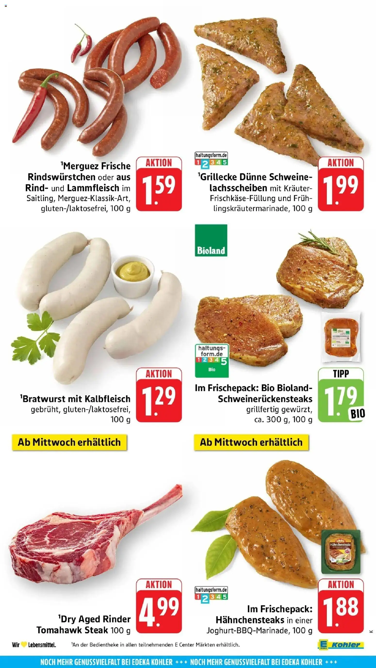 Edeka prospekt Ettenheim	 – gültig ab 10.05.2026 | Seite: 48 | Produkte: Bratwurst, Steak