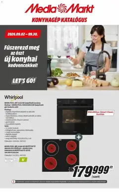 Media Markt akciós újság - amely érvényes a következő dátumtól: 2026.09.02.
