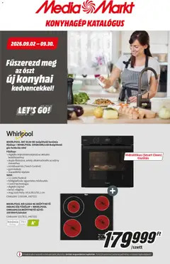 Media Markt akciós újság - amely érvényes a következő dátumtól: 2026.09.02.