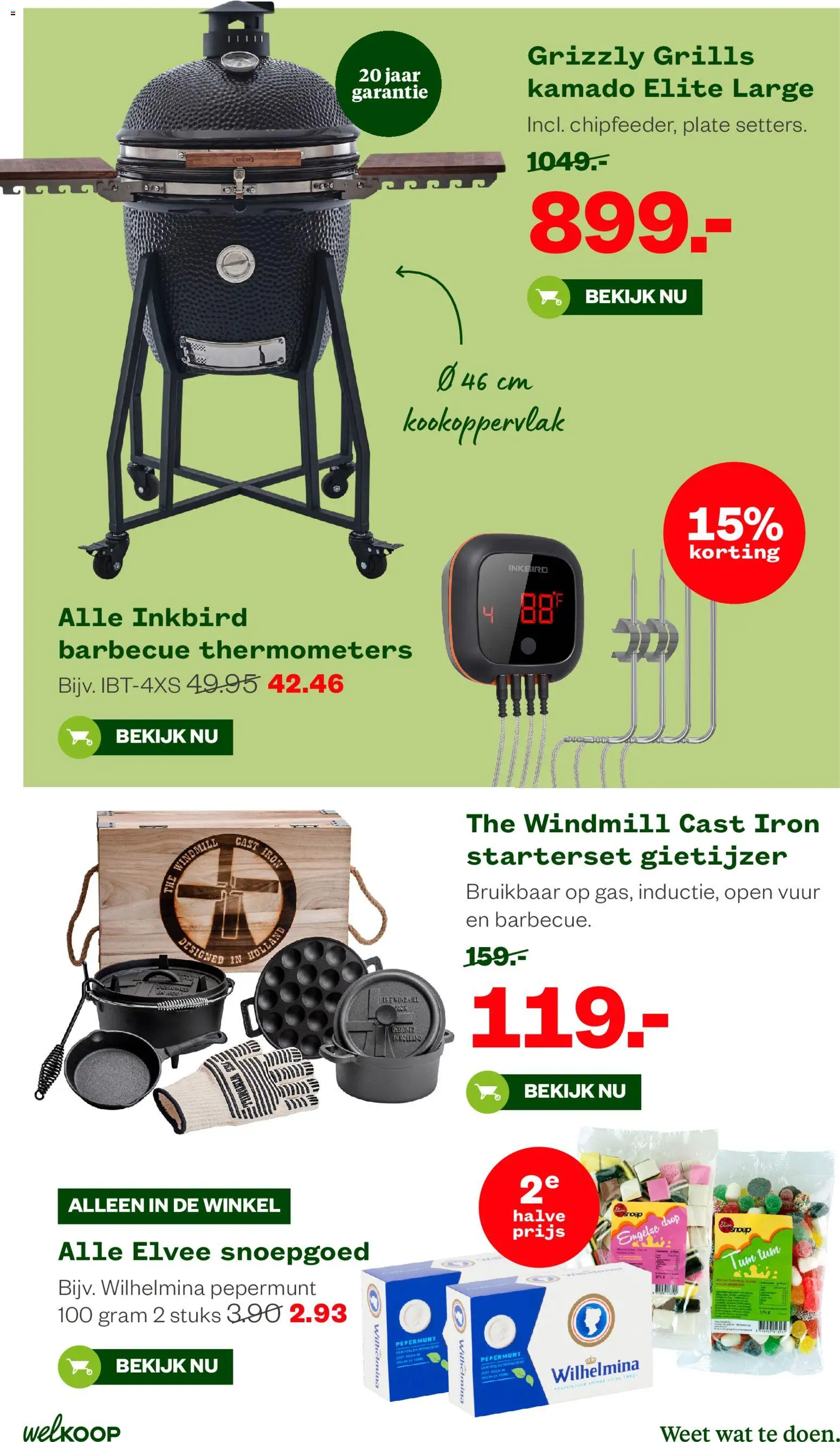 {H1} | Pagina: 23 | Producten: Snoepgoed, Gietijzer, Pepermunt, Barbecue