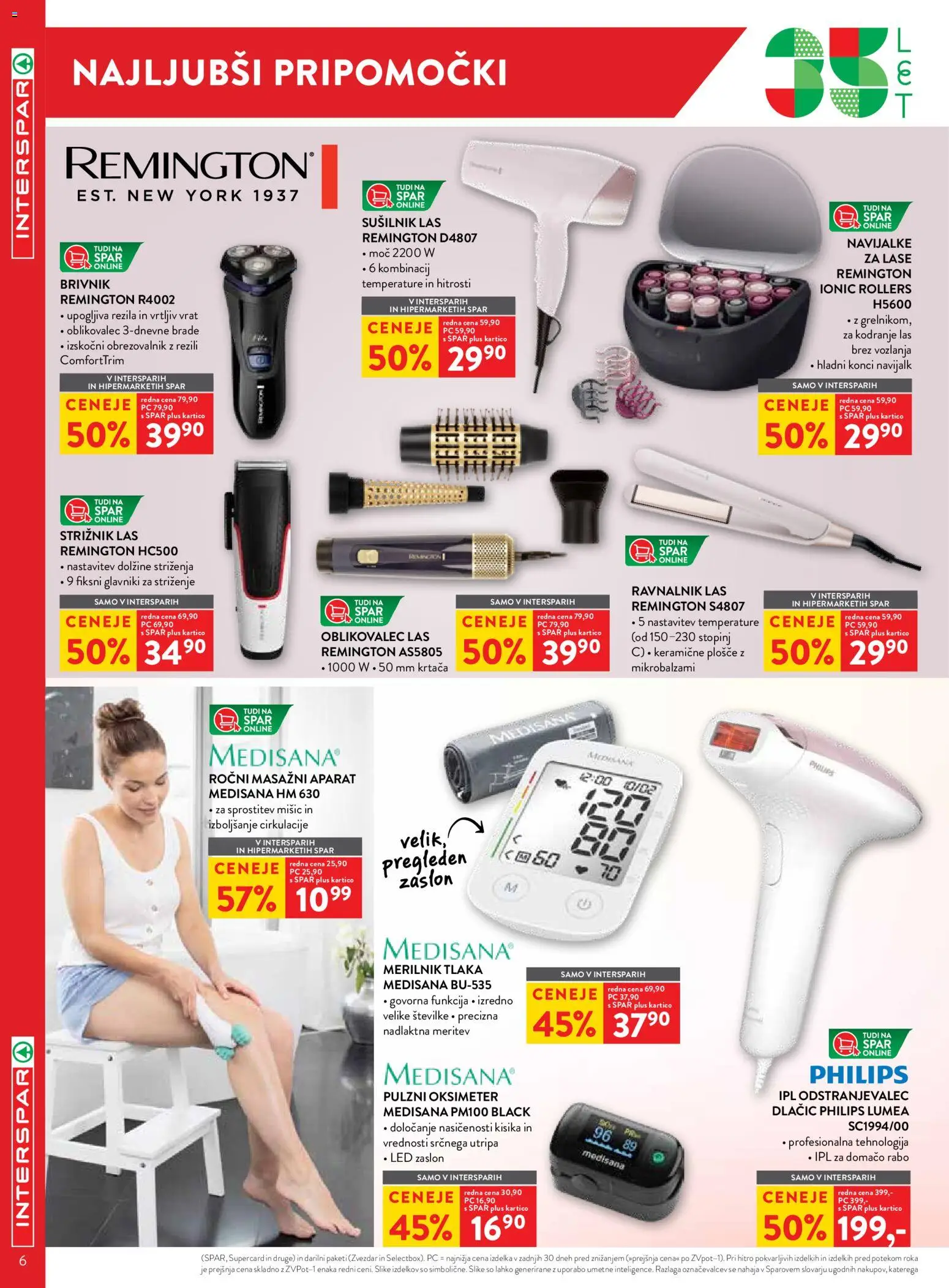 Novi Spar katalog ponudbe – veljaven od 02.09.2026 | Stran: 6 | Izdelki: Ravnalnik las, Krtaca, Strižnik, Brivnik