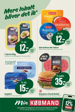 Min Købmand - Tilbudsavis uge 31 gyldig fra 24/07/2026