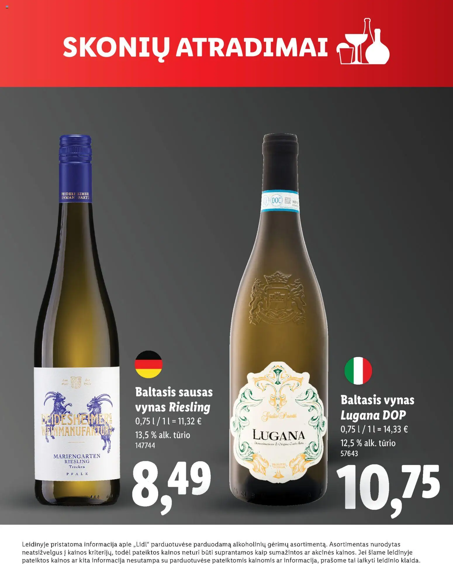LIDL akcijos nuo 2025.12.05 | Puslapis: 17 | Prekių: Vynas