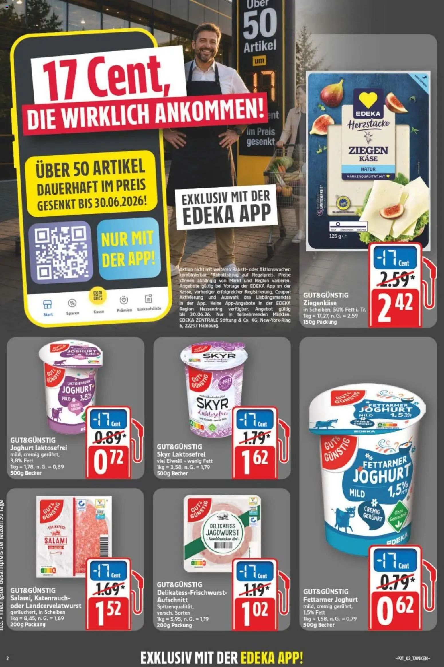 NP Discount Prospekt – gültig ab 18.05.2026 | Seite: 2 | Produkte: Käse, Joghurt, Creme, Skyr