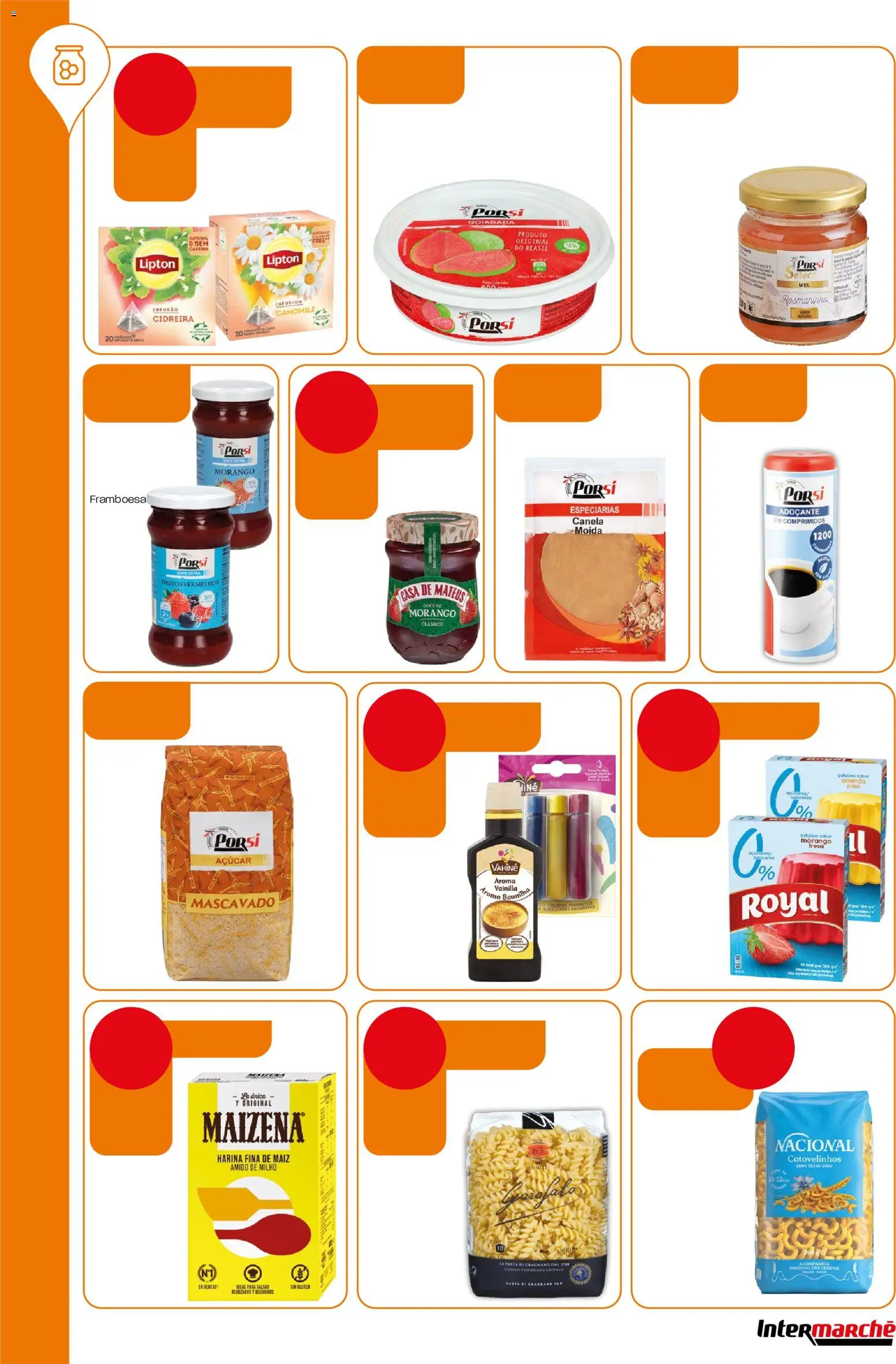 Intermarché folheto │ válido de 28.05.2026 | Página: 26 | Produtos: Gelatina, Canela, Açúcar, Adoçante