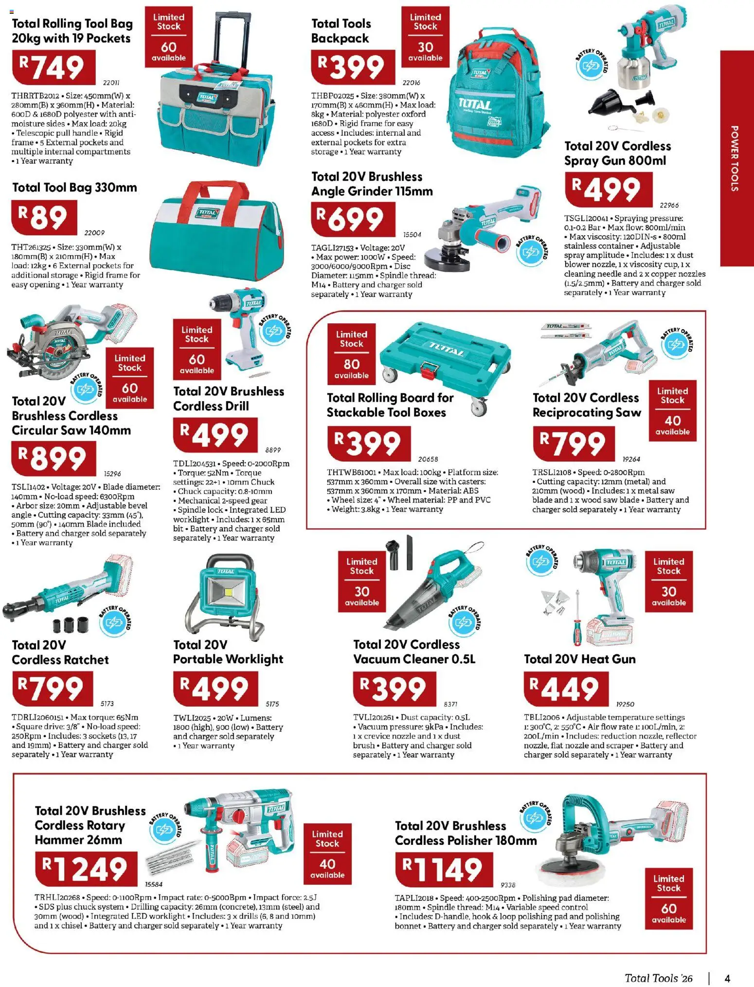 Brights Hardware Back to Tools | 25/04/2026 | How to get a limited discount? Save today! | South Africa