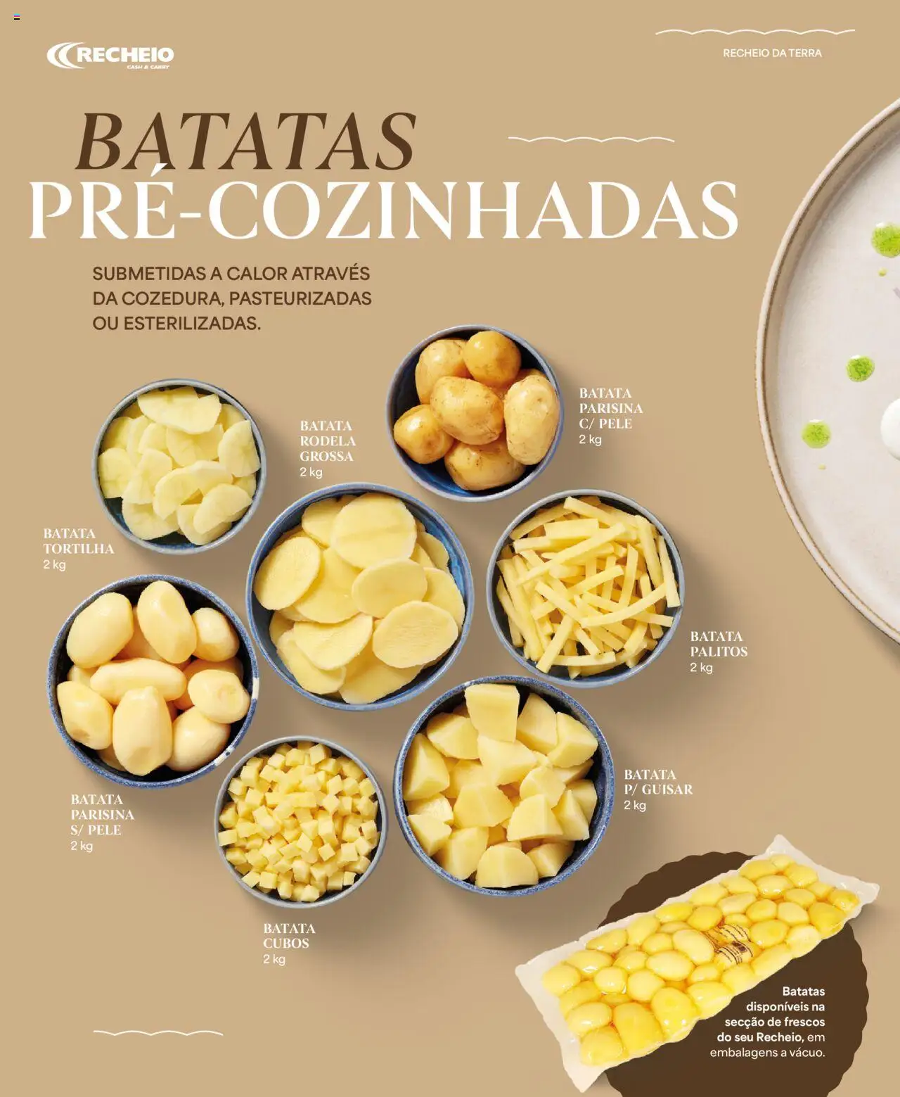 Recheio - Recheio da Terra │ válido de 25/09/2025 | Página: 26 | Produtos: Batata, Batatas