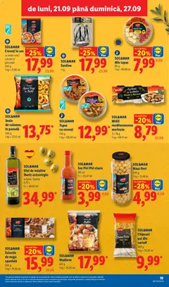 Ofertele Lidl valabile de la 21.09.2026 | Pagină: 19