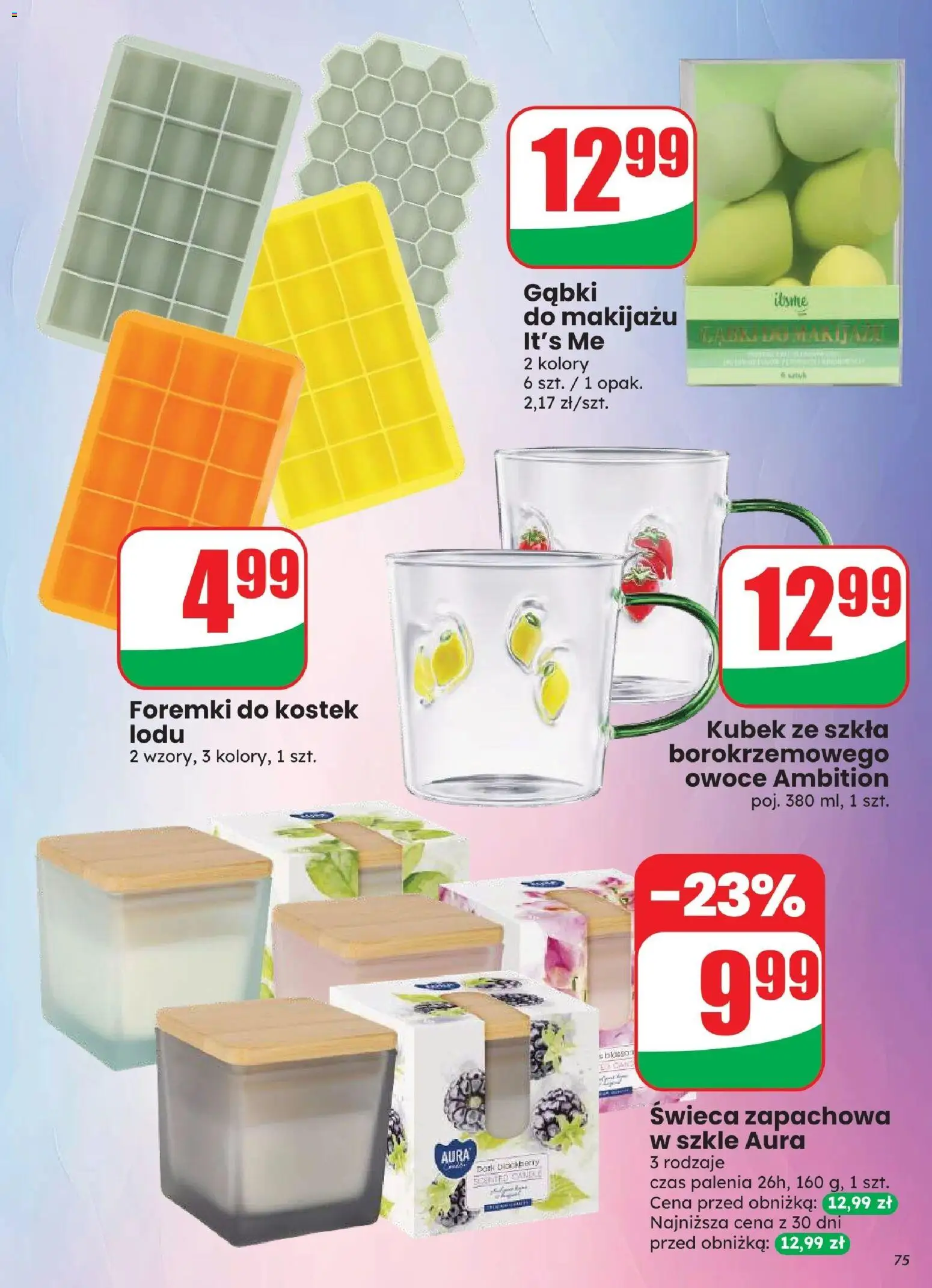 Dino gazetka od 12.08.2026 | Strona: 75 | Produkty: Świeca, Owoce