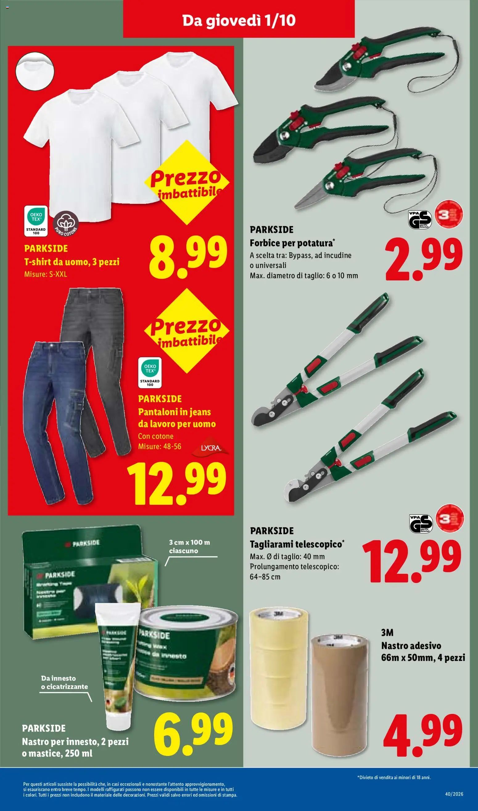 Volantino Lidl del 01/10/2026 | Pagina: 25