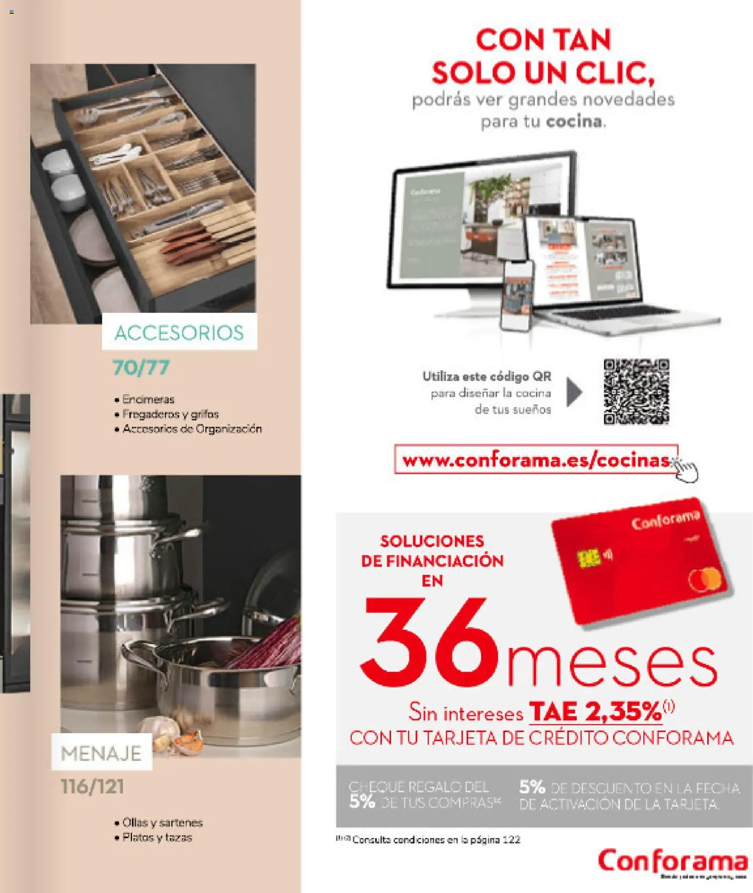 Conforama folleto │ válido desde el 16.04.2026 | Página: 5 | Productos: Cocina