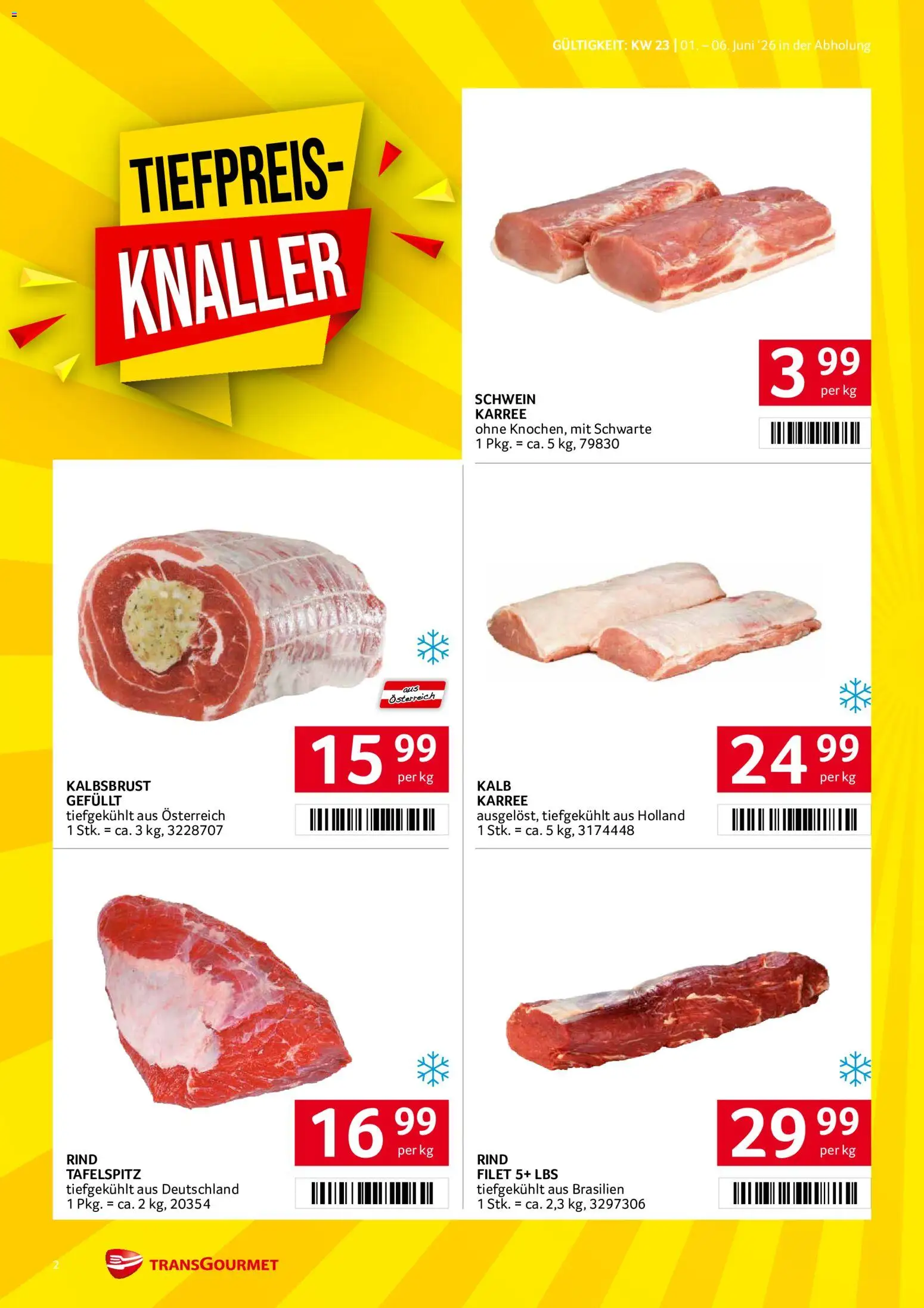 Transgourmet Flugblatt gültig ab 01.06.2026 | Seite: 2