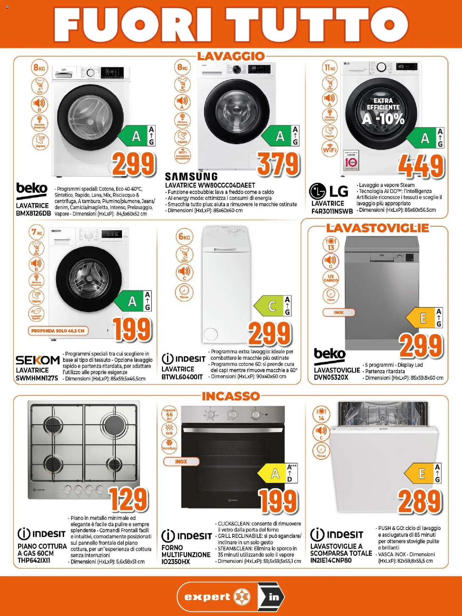 Volantino Ipercoop del 30/07/2026 | Pagina: 2 | Prodotti: Smartphone samsung, Lavatrice, Forno, Samsung
