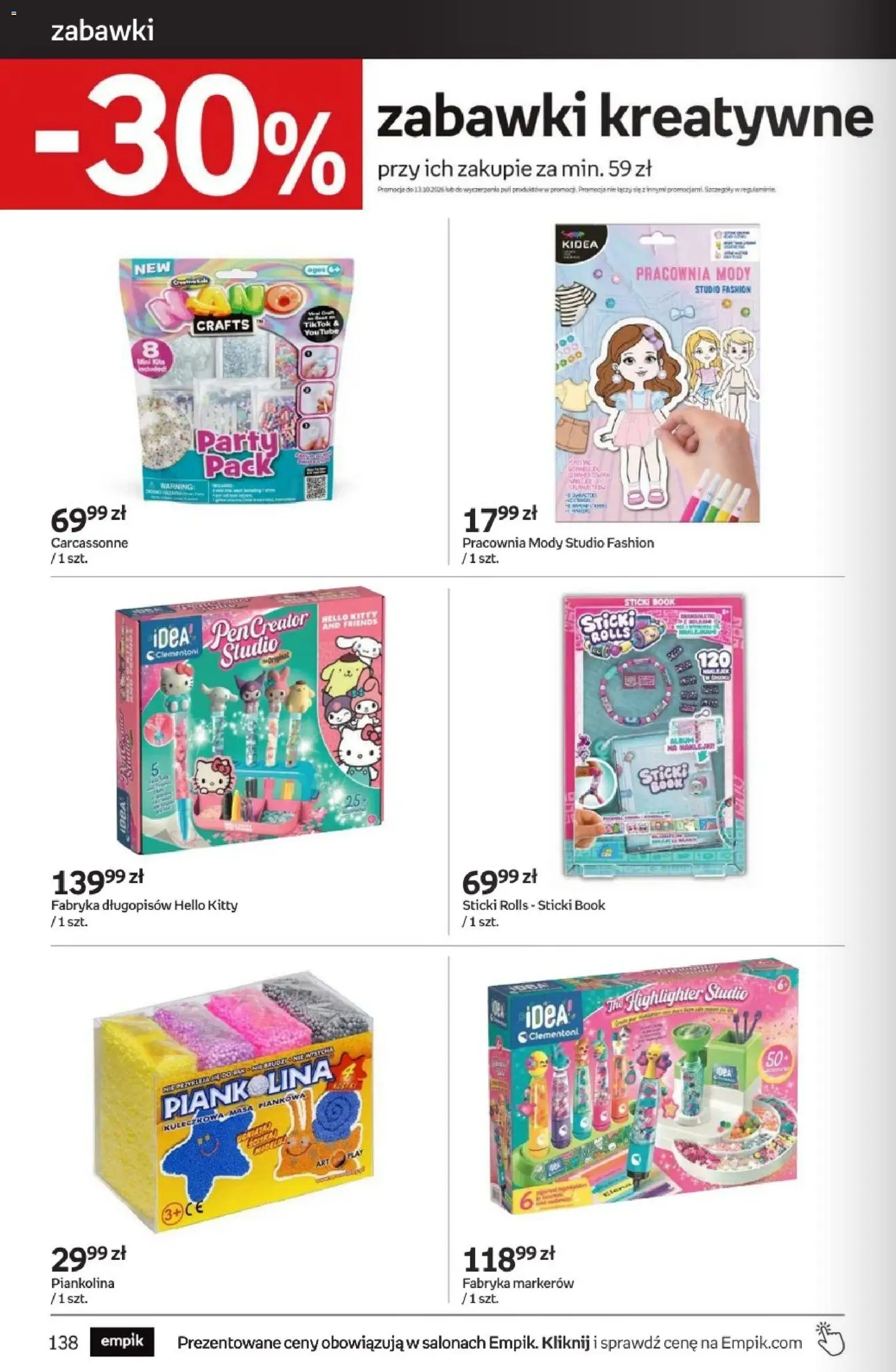Empik promocje od 23.09.2026 | Strona: 138 | Produkty: Zabawki
