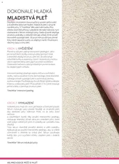 Náhled letáku TimeWise® Intenzivní peeling, Intenzivní peeling s exfoliačními složkami, které omezují výskyt jemných linek a zlepšují strukturu pleti. Redukuje jemné vrásky a zjemňuje strukturu pleti. od 22.02.2025 | Strana: 48