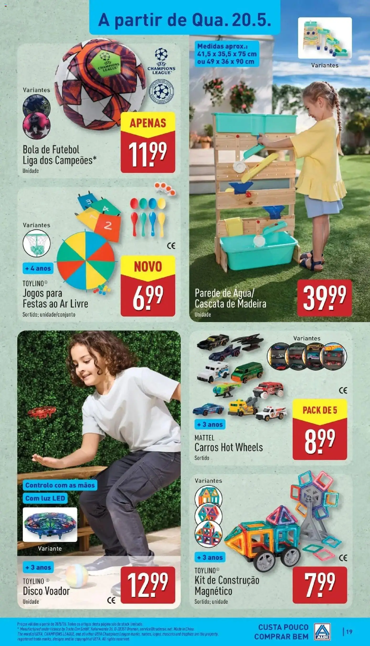 Aldi Folheto Torres Vedras │ válido de 18.05.2026 | Página: 19 | Produtos: Jogos