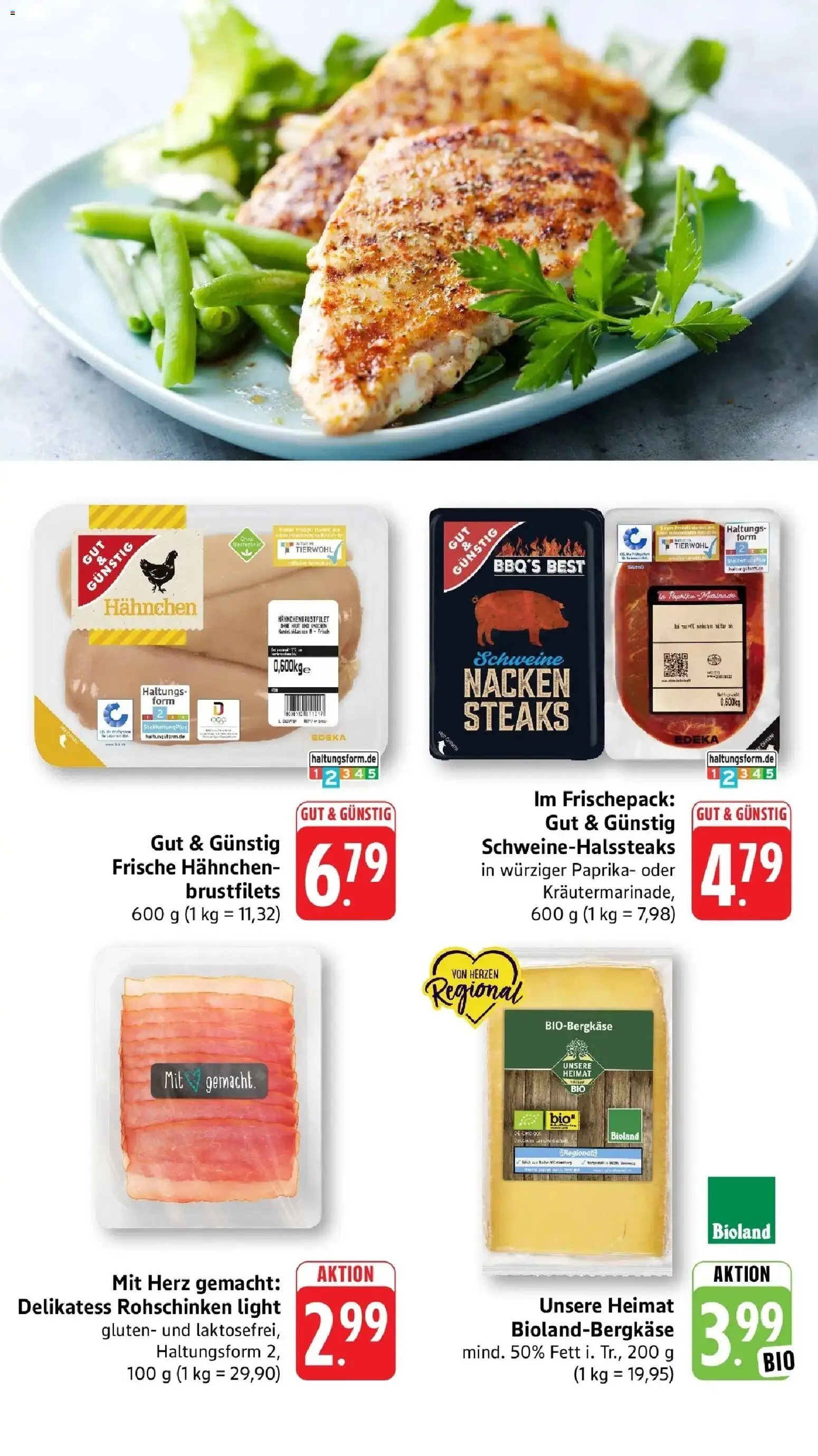 Edeka Prospekt Birkendorf (ab 10.08.2026) » Angebote Online | Seite: 3 | Produkte: Hahnchen, Paprika