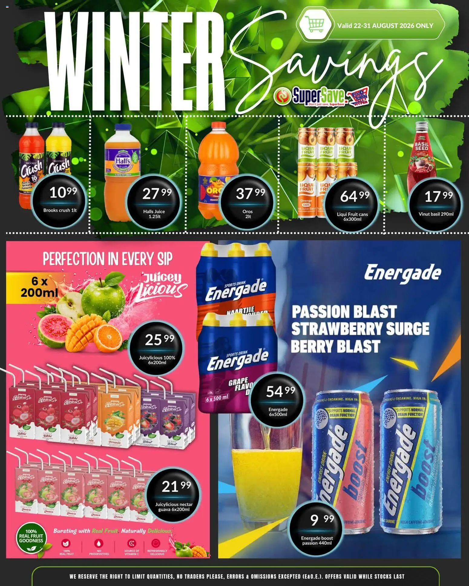 New Super Save catalogue – valid from 22/08/2026 | Page: 42 | Products: Juice, Fruit