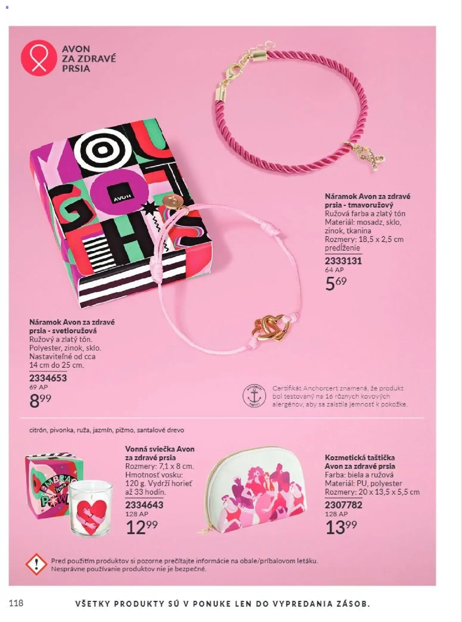 Nové Avon akcie – leták je platný od 01.08.2026 | Strana: 118