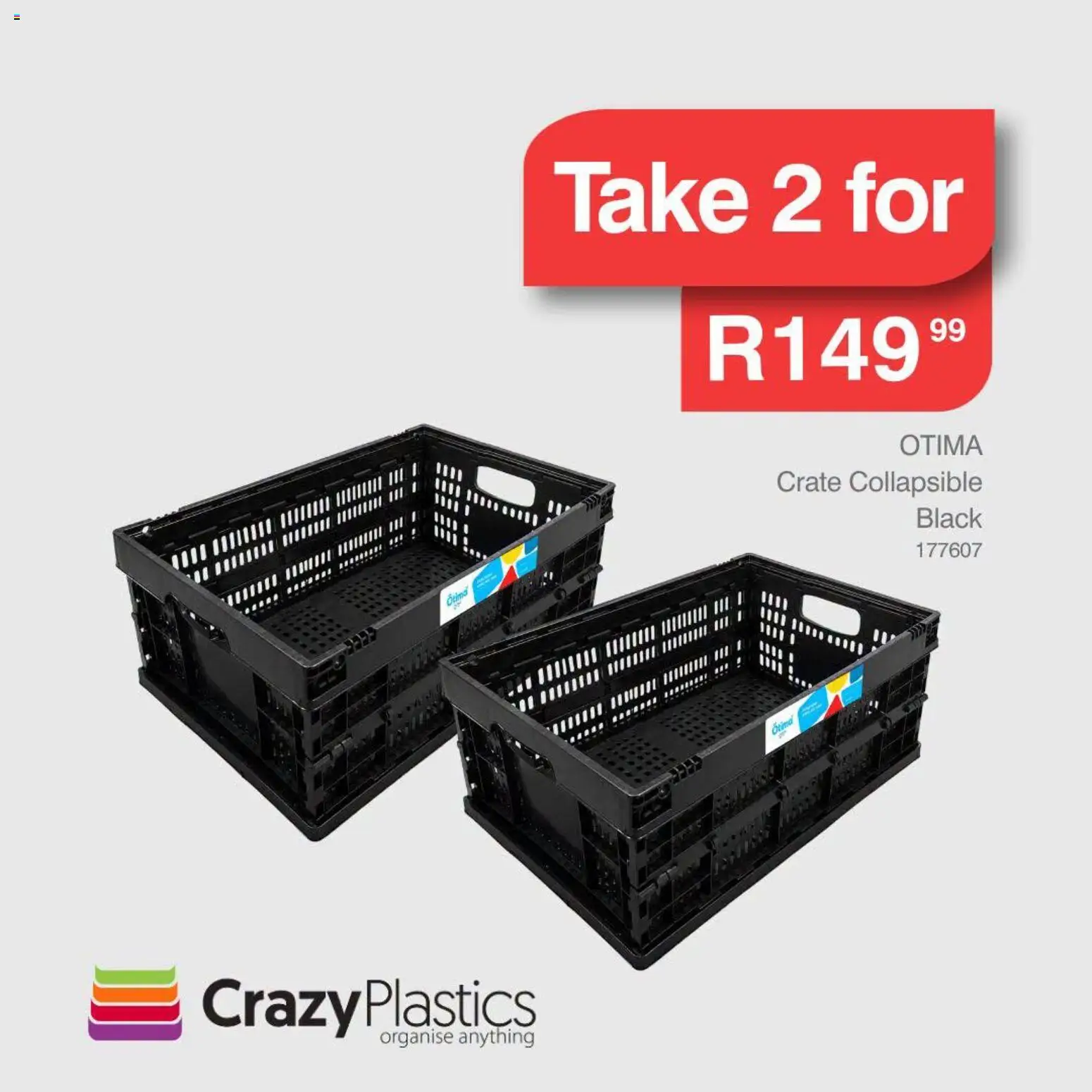 New Crazy Plastics catalogue – valid from 28/06/2026 | Page: 4 | Products: Crate