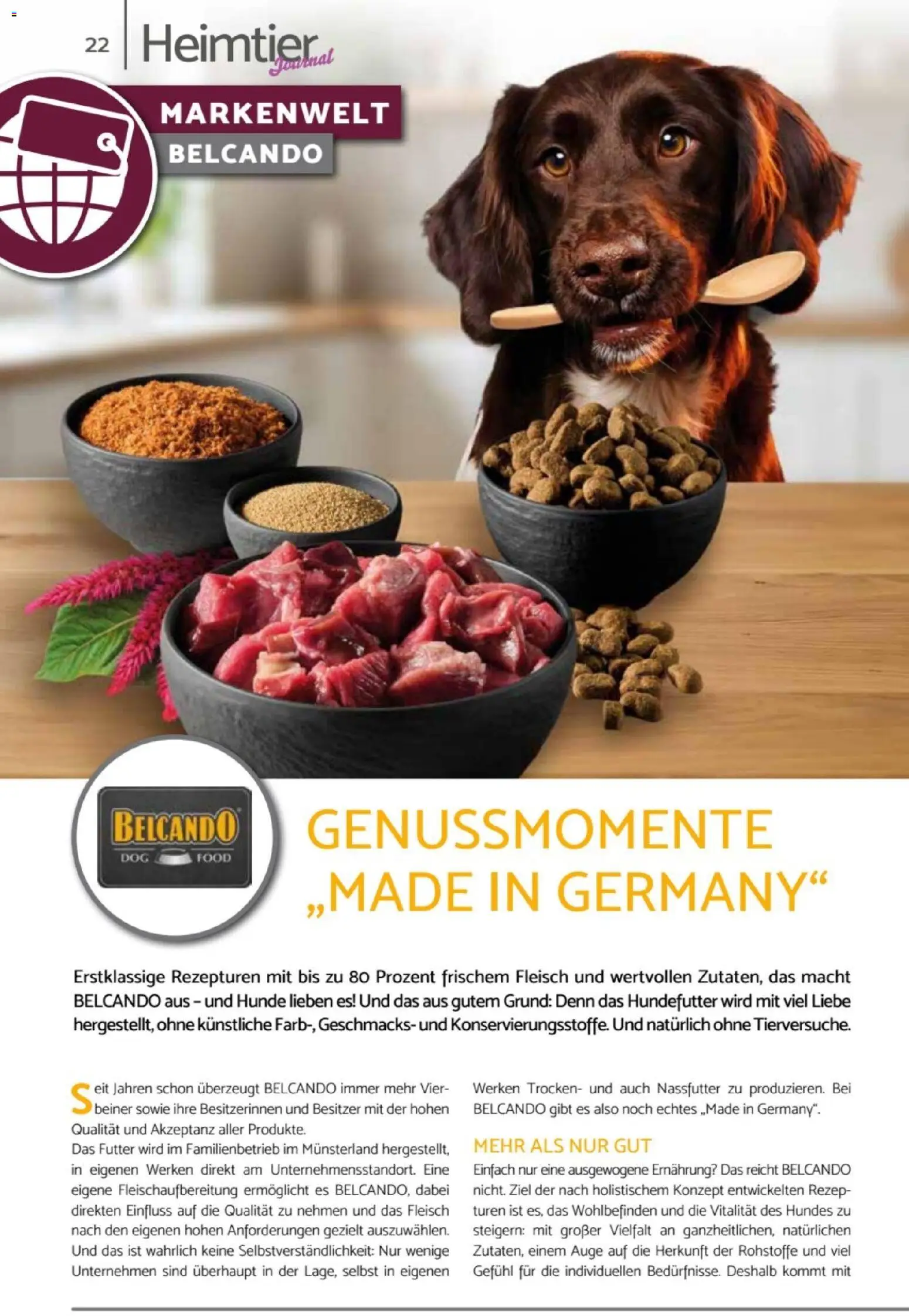 zookauf Heimtier Journal – gültig ab 01.06.2026 | Seite: 22 | Produkte: Fleisch