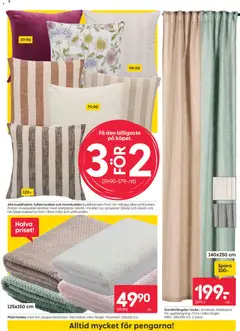Rusta erbjudanden - Förhandsvisning av reklamblad från butik Rusta aktuell från 03/08/2026 | Sida: 6 | Produkter: Pläd