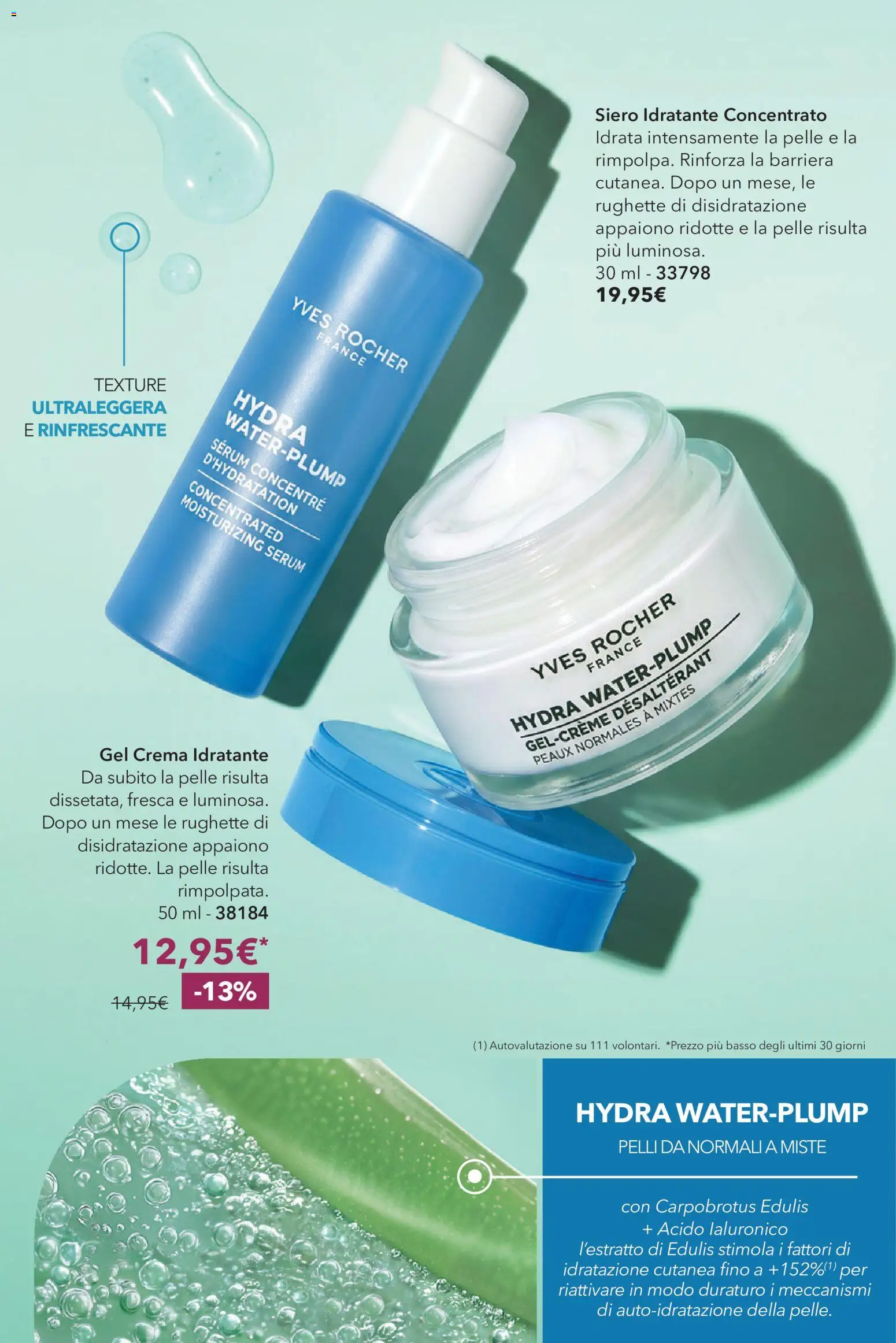 Volantino Yves Rocher del 20/10/2026 | Pagina: 33 | Prodotti: Crema, Basso