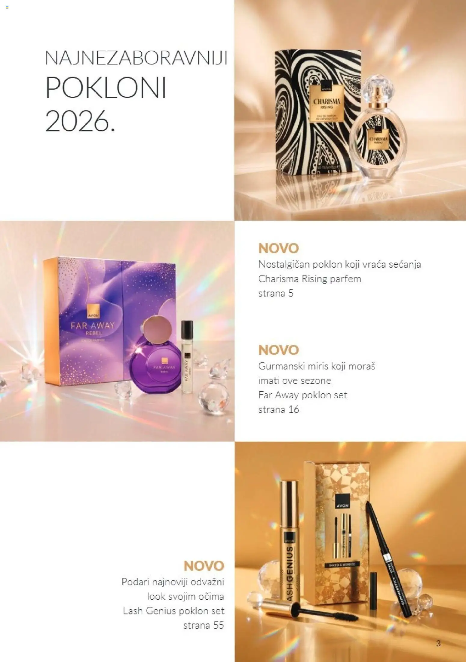 AVON katalog - važi od 01.11.2026 | Strana: 3 | Proizvode: Miris, Parfem