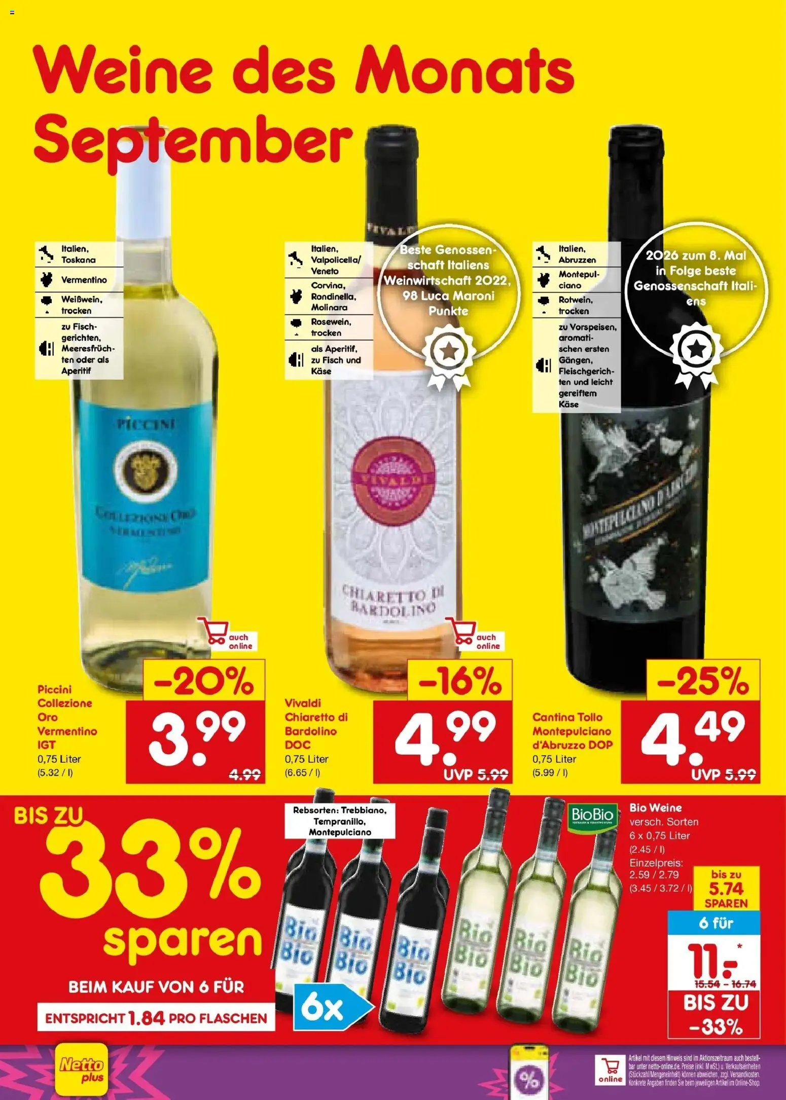Netto Marken-Discount Prospekt Leonberg – gültig ab 07.09.2026 | Seite: 56 | Produkte: Käse, Fisch