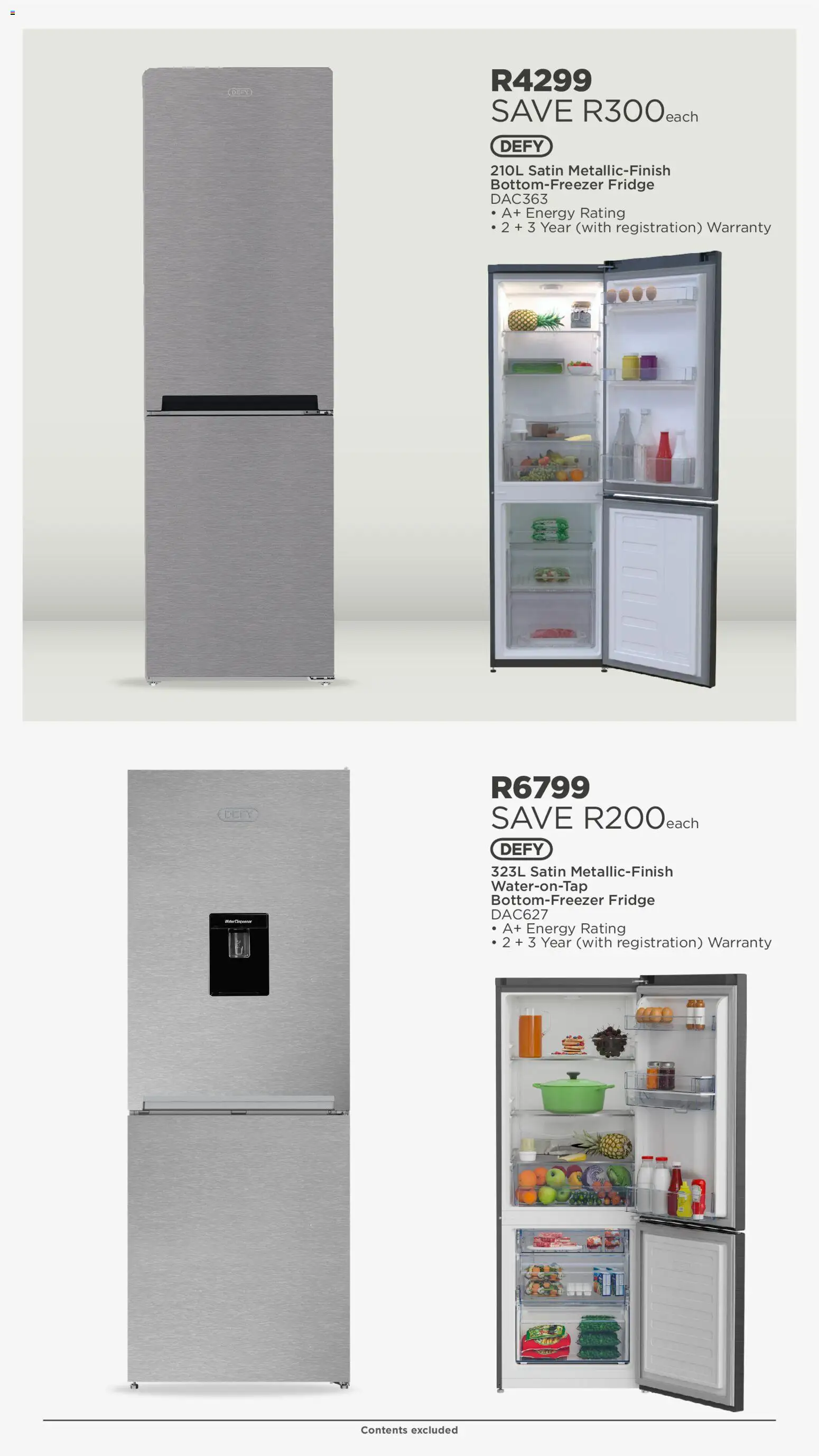 New House and Home catalogue – valid from 07/09/2026 | Page: 26 | Products: Fridge, Water