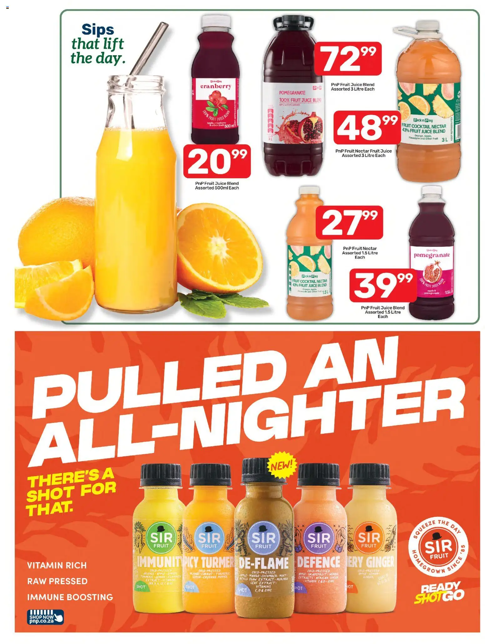 New Pick n Pay catalogue – valid from 13/07/2026 | Page: 6 | Products: Vitamins, Juice, Pineapple, Pepper