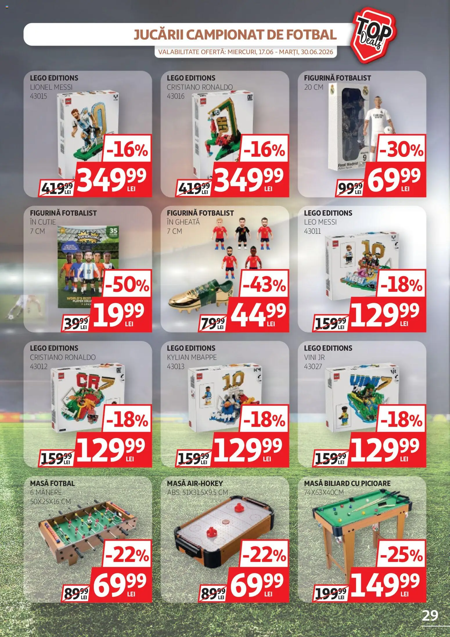 Noul catalog Auchan – valabil de la 17.06.2026 | Pagină: 29 | Produse: Masă, Cutie