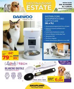 Anteprima del volantino Arcaplanet volantino valido a partire dal 18/06/2026 | Pagina: 34 | Prodotti: Cavo, Microfono, Ciotola, Batterie