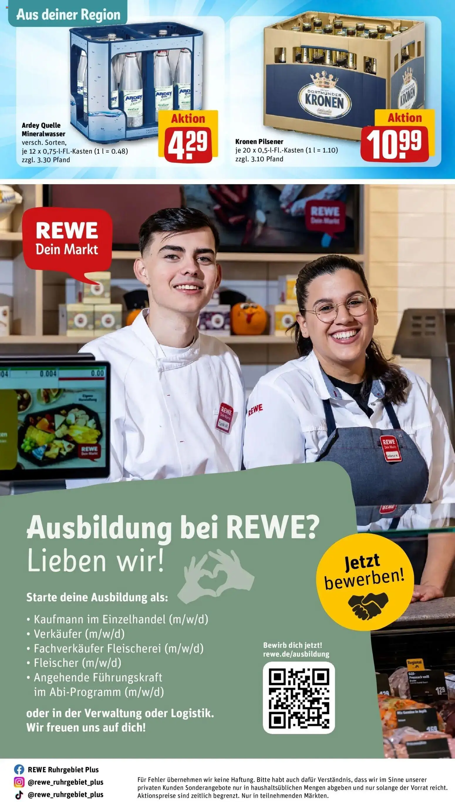 Rewe Prospekt Unna – gültig ab 05.07.2026 | Seite: 28 | Produkte: Mineralwasser