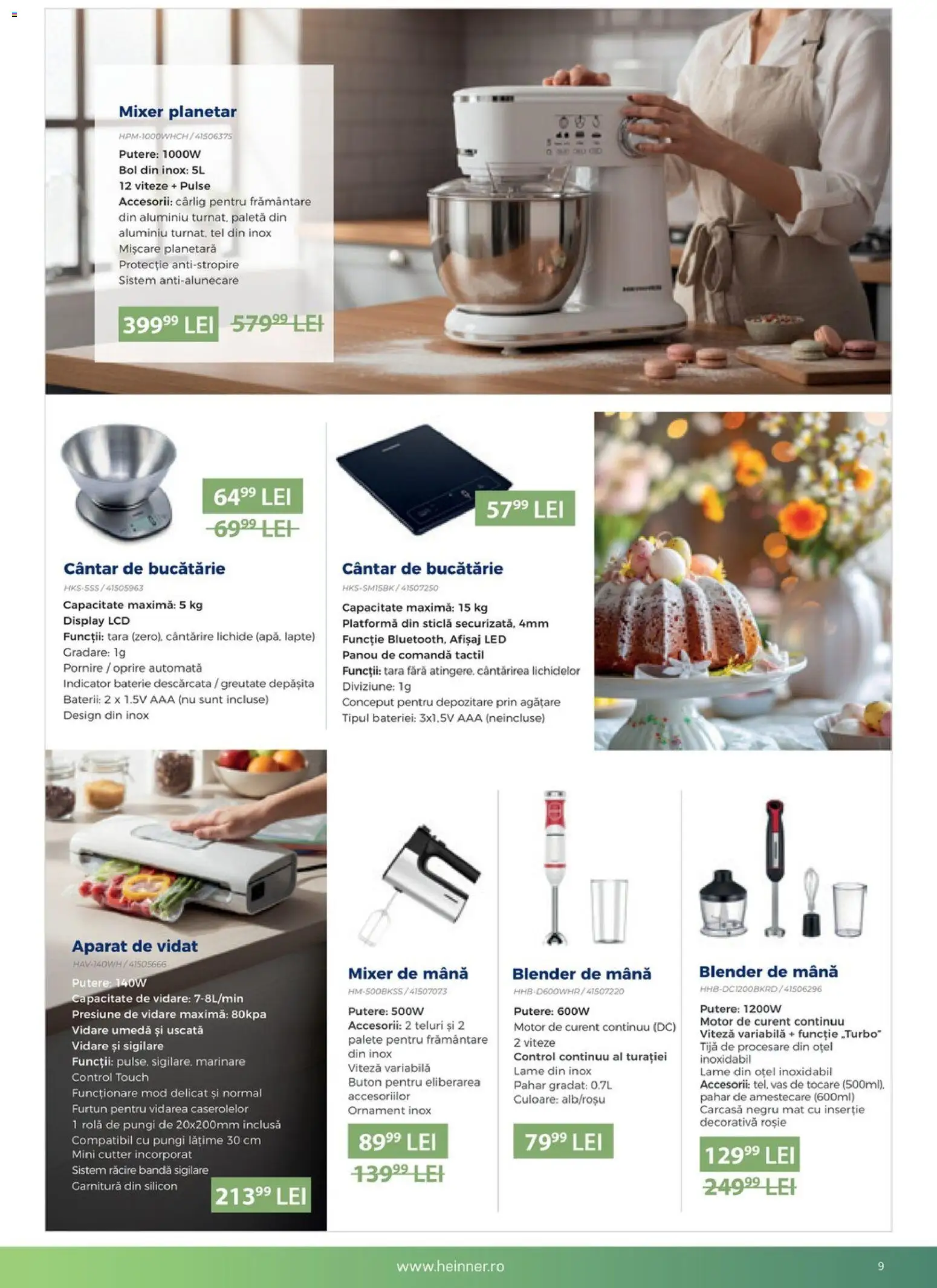 Noul catalog Carrefour – valabil de la 13.03.2026 | Pagină: 9 | Produse: Carcasă, Cutter, Cântar, Baterie