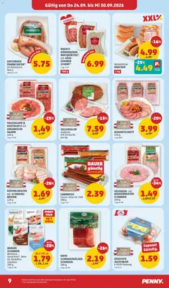 Penny Markt - Flugblatt ab 24.09.2026 gültig | Seite: 9