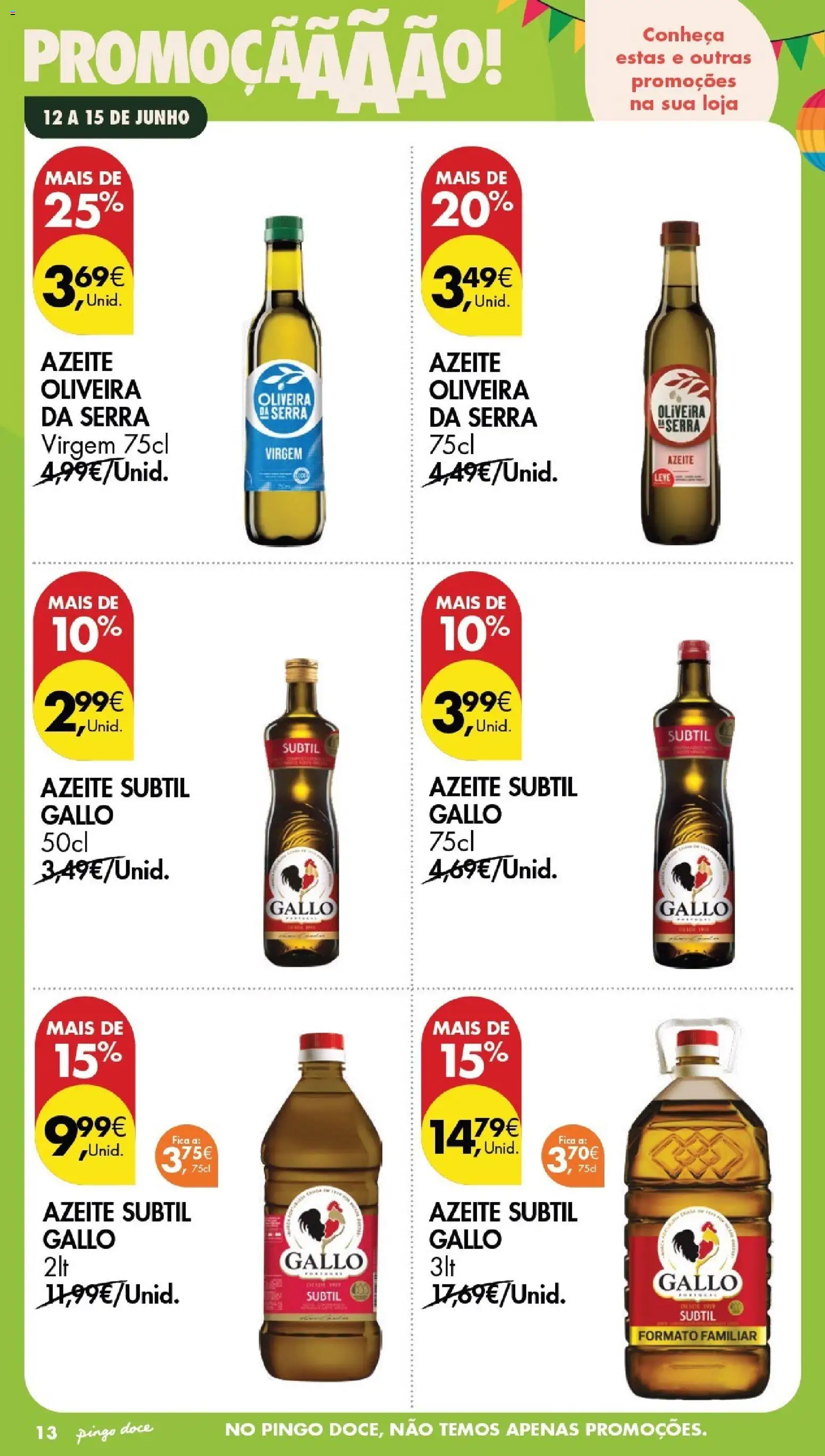 Pingo Doce Poupe este Fim de Semana │ válido de 12.06.2026 | Página: 12 | Produtos: Azeite