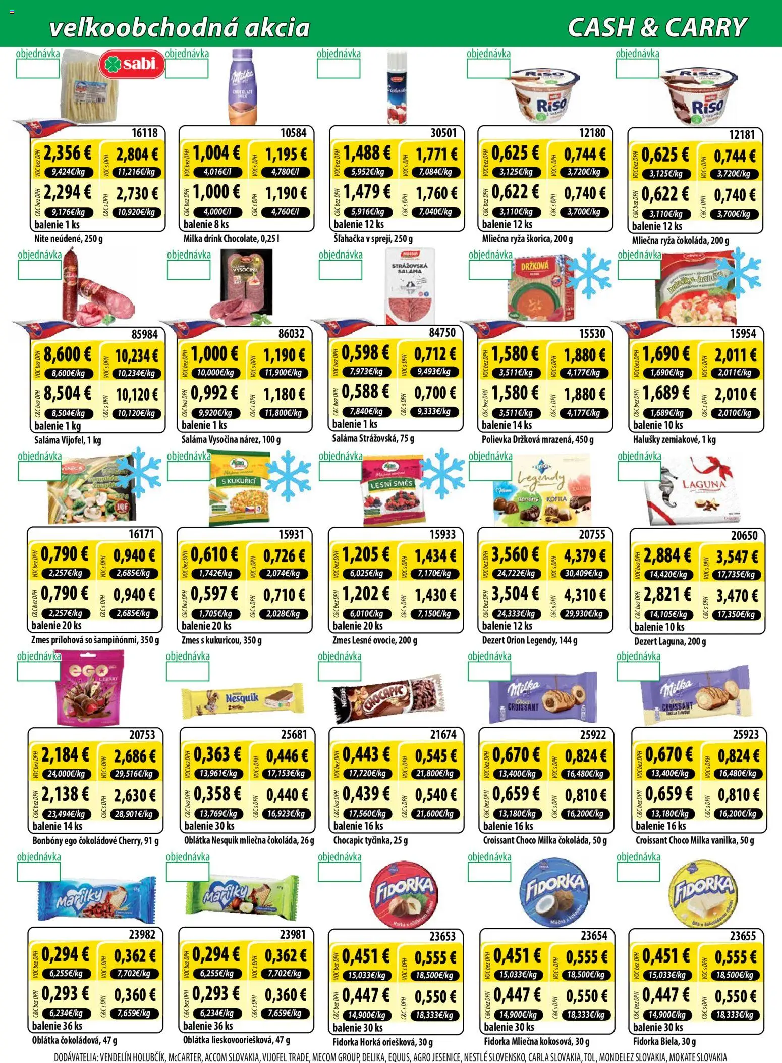 Nové Milk Agro akcie – leták je platný od 24.06.2026 | Strana: 3 | Produkty: Croissant, Chocapic, Nesquik, Šľahačka