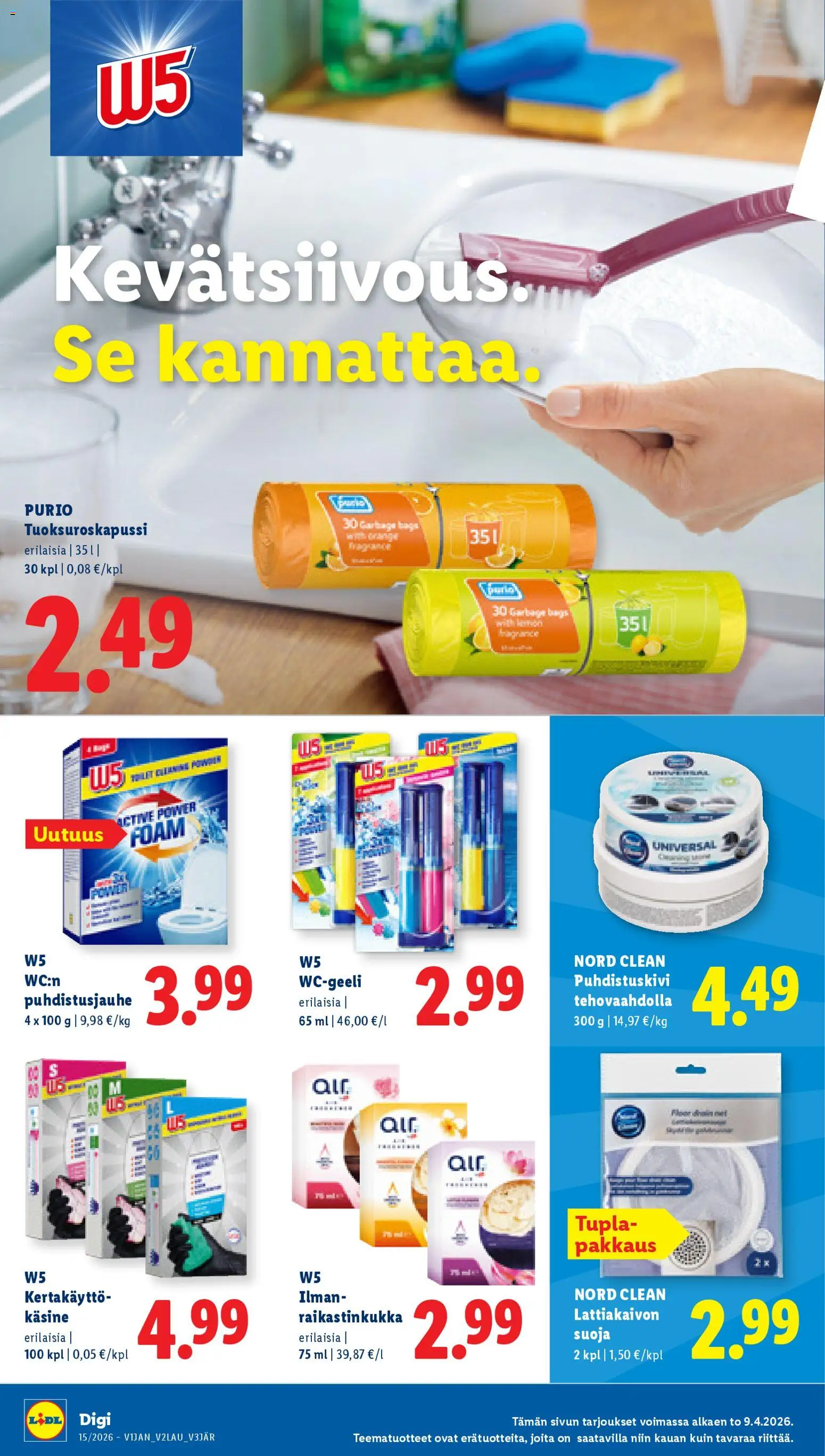 Lidl tarjoukset - Rovaniemi – voimassa 09/04/2026 alkaen | Sivu: 14