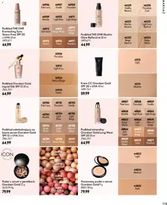 Pogląd oferty "Oriflame Katalog 14 2026" - ważna od 30.09.2026 | Strona: 115 | Produkty: Makijaż, Puder, Krem CC, Krem
