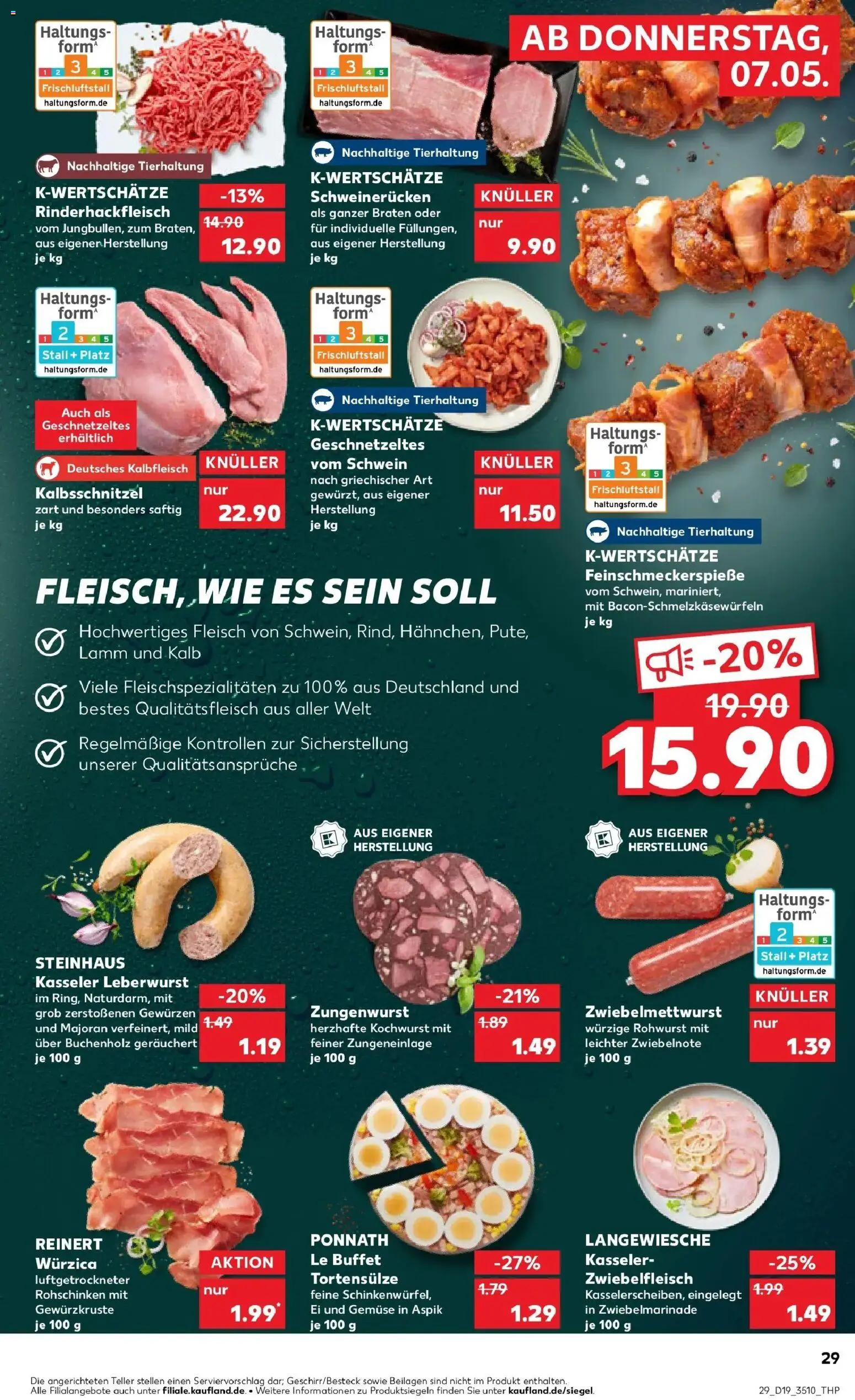 Kaufland Prospekt Delitzsch	 – gültig ab 04.05.2026 | Seite: 34 | Produkte: Gemüse, Schweinerucken, Fleisch
