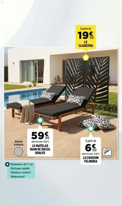 Centrakor - Prévisualisation de Centrakor catalogue valide à partir de 11.05.2026 | Page: 32 | Produits: Bain de soleil, Matelas