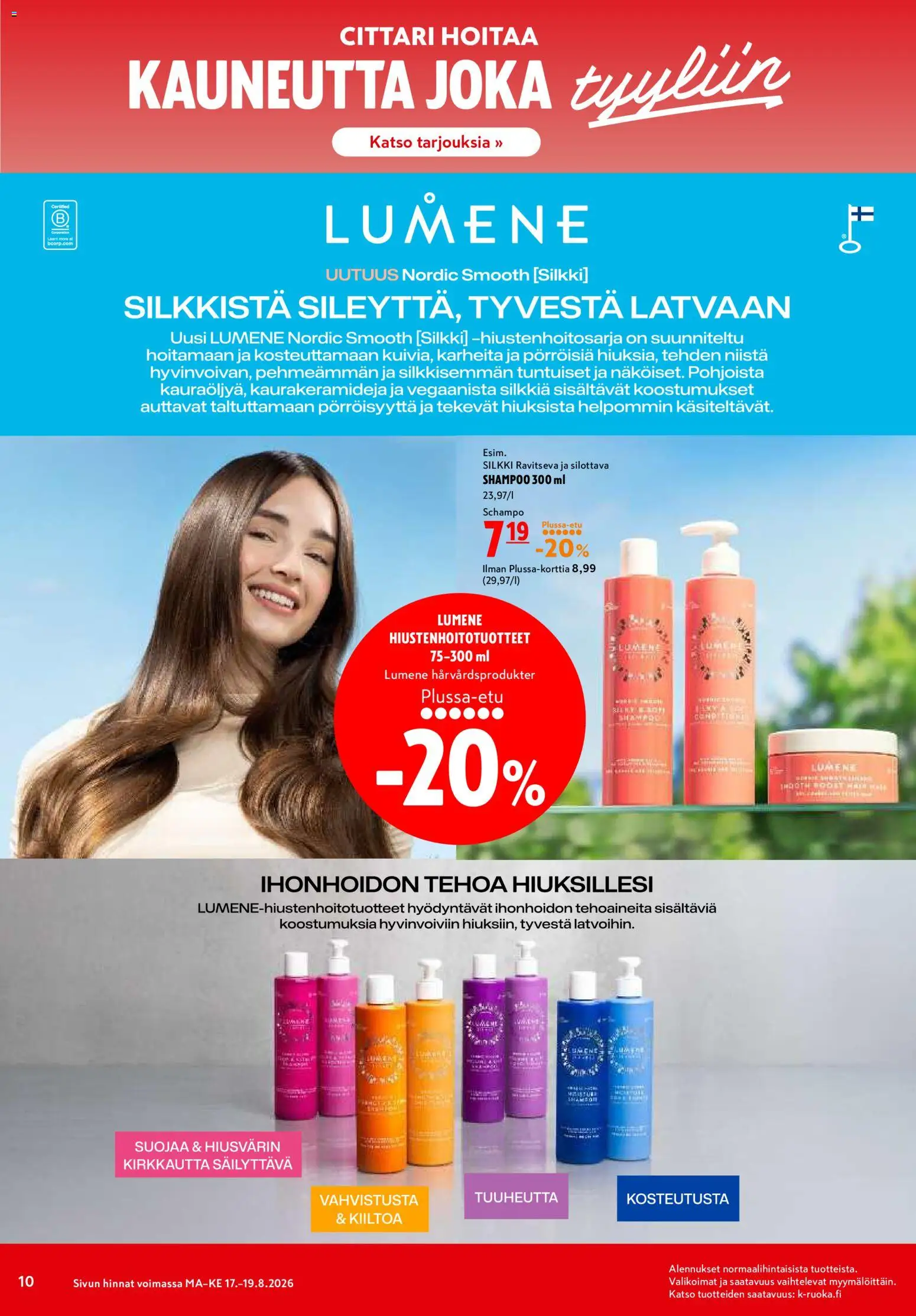 K-Citymarket tarjoukset – voimassa 17/08/2026 alkaen | Sivu: 10