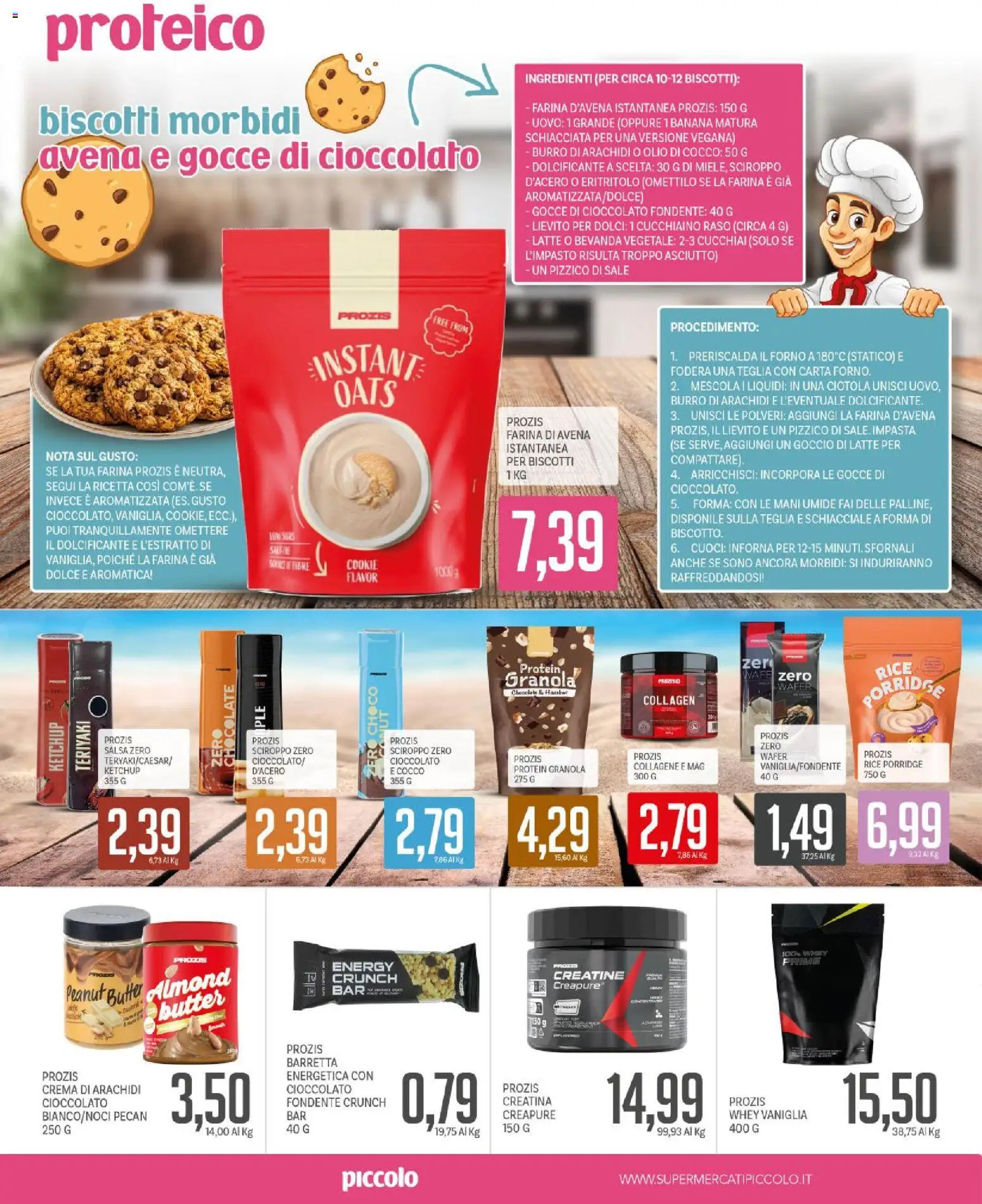 Volantino Piccolo del 13/07/2026 | Pagina: 4 | Prodotti: Barretta, Arachidi, Il forno, Ciotola