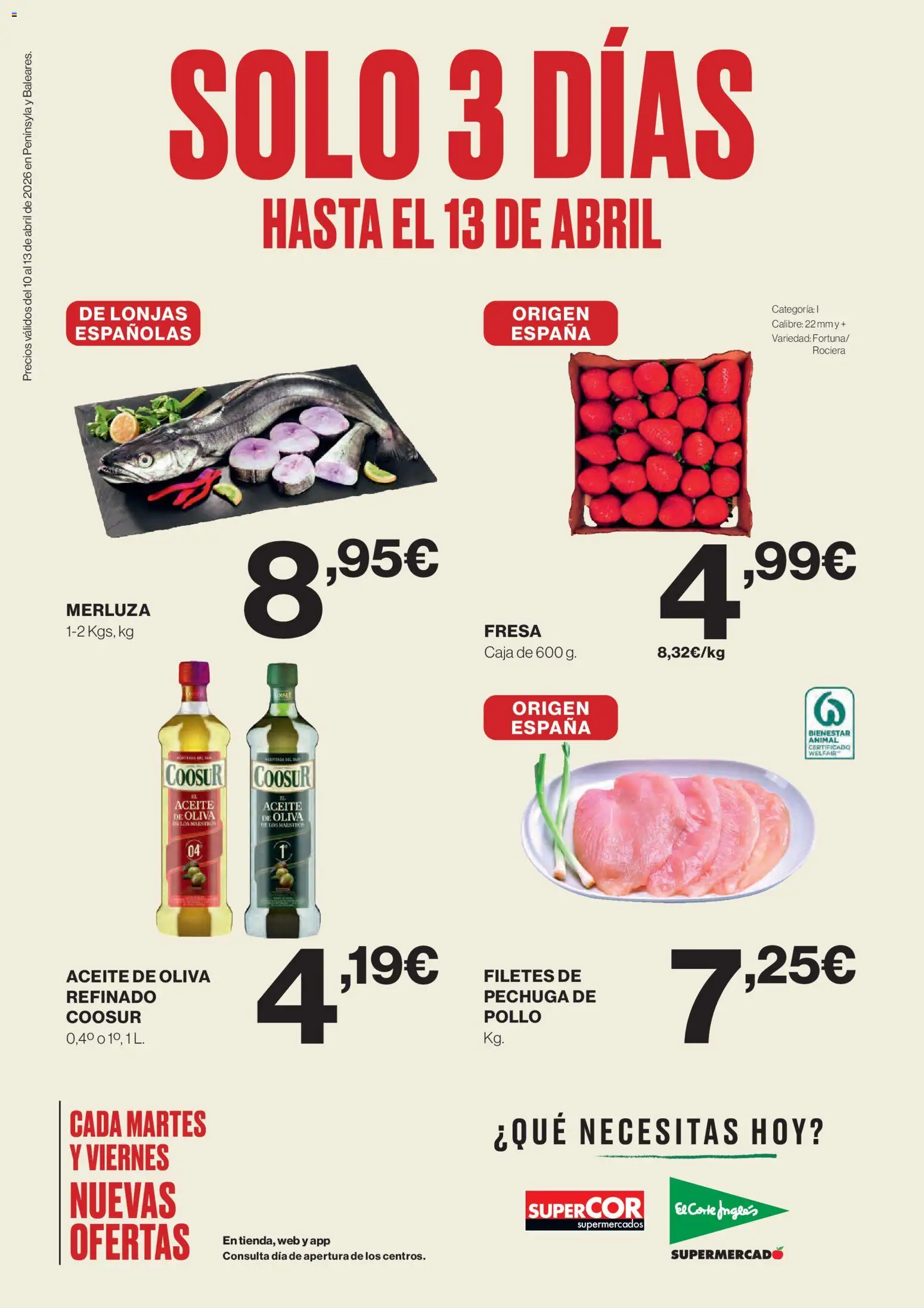El Corte Inglés ofertas │ válido desde el 10.04.2026 | Página: 1 | Productos: Aceite, Aceite de oliva, Caja