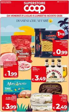 Anteprima del volantino COOP volantino Superstore Sicilia valido a partire dal 31/07/2026